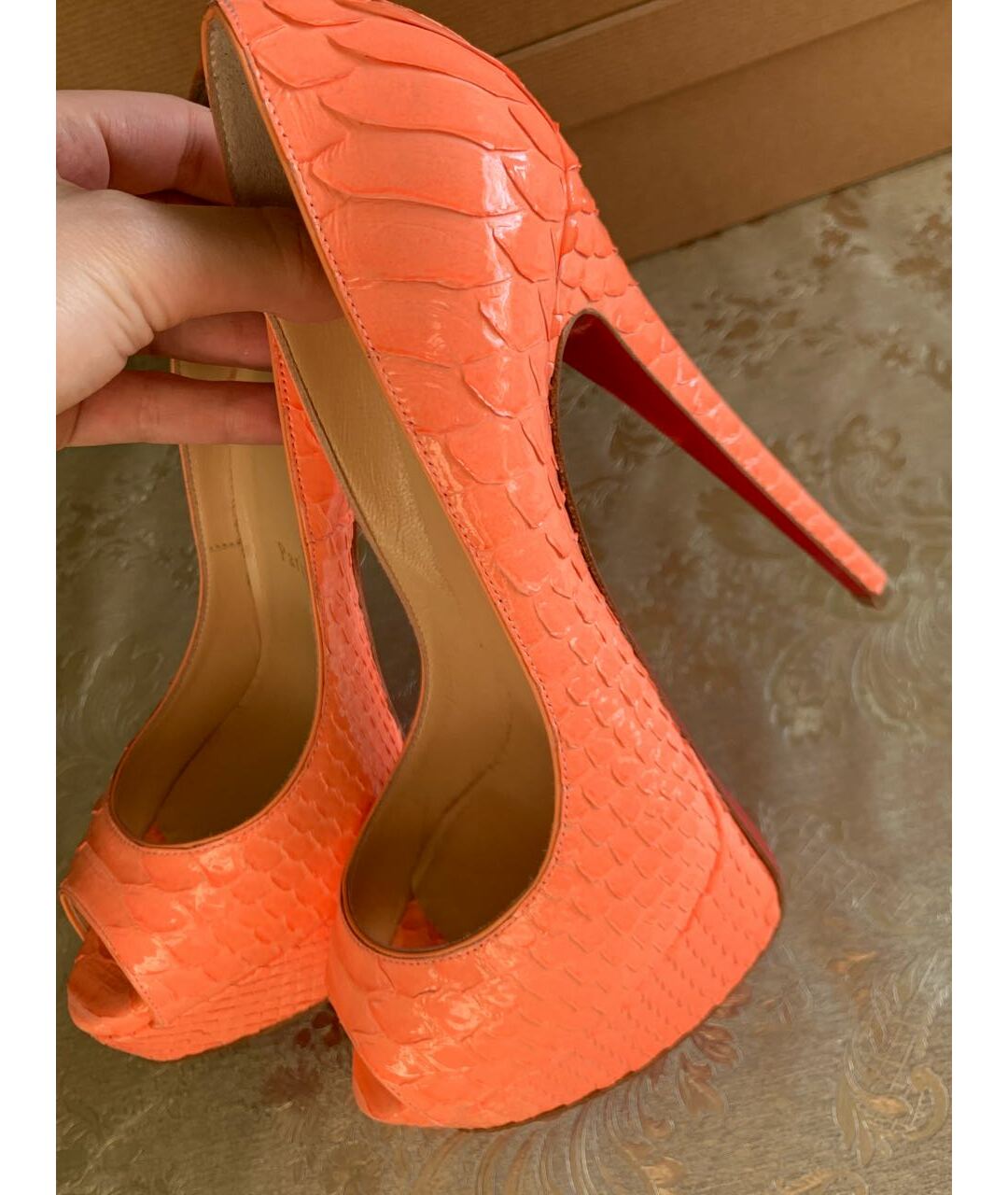 CHRISTIAN LOUBOUTIN Туфли из экзотической кожи, фото 2