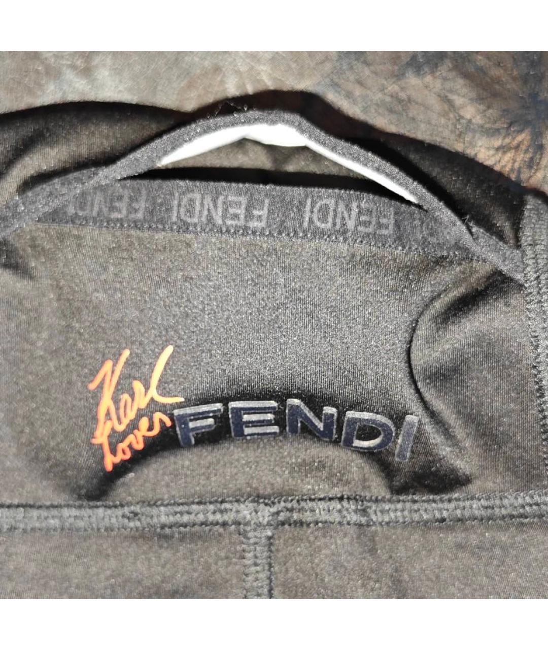 FENDI Черный полиэстеровый спортивные костюмы, фото 6