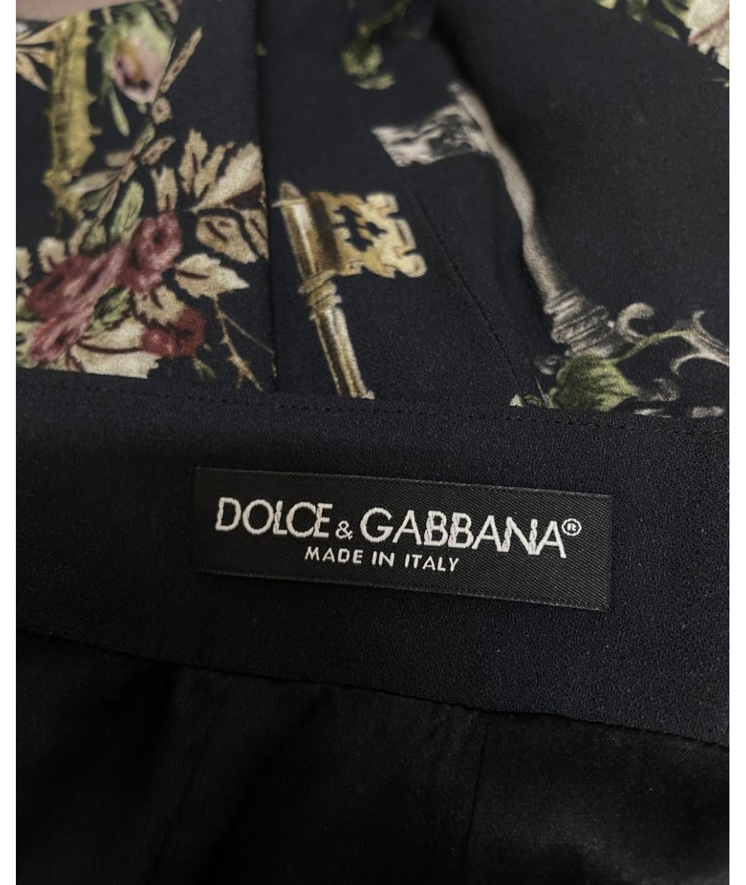 DOLCE&GABBANA Вискозная юбка миди, фото 5