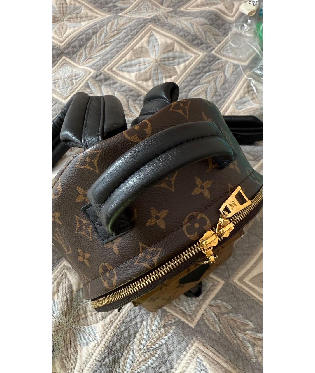 LOUIS VUITTON Коричневый рюкзак, фото 2