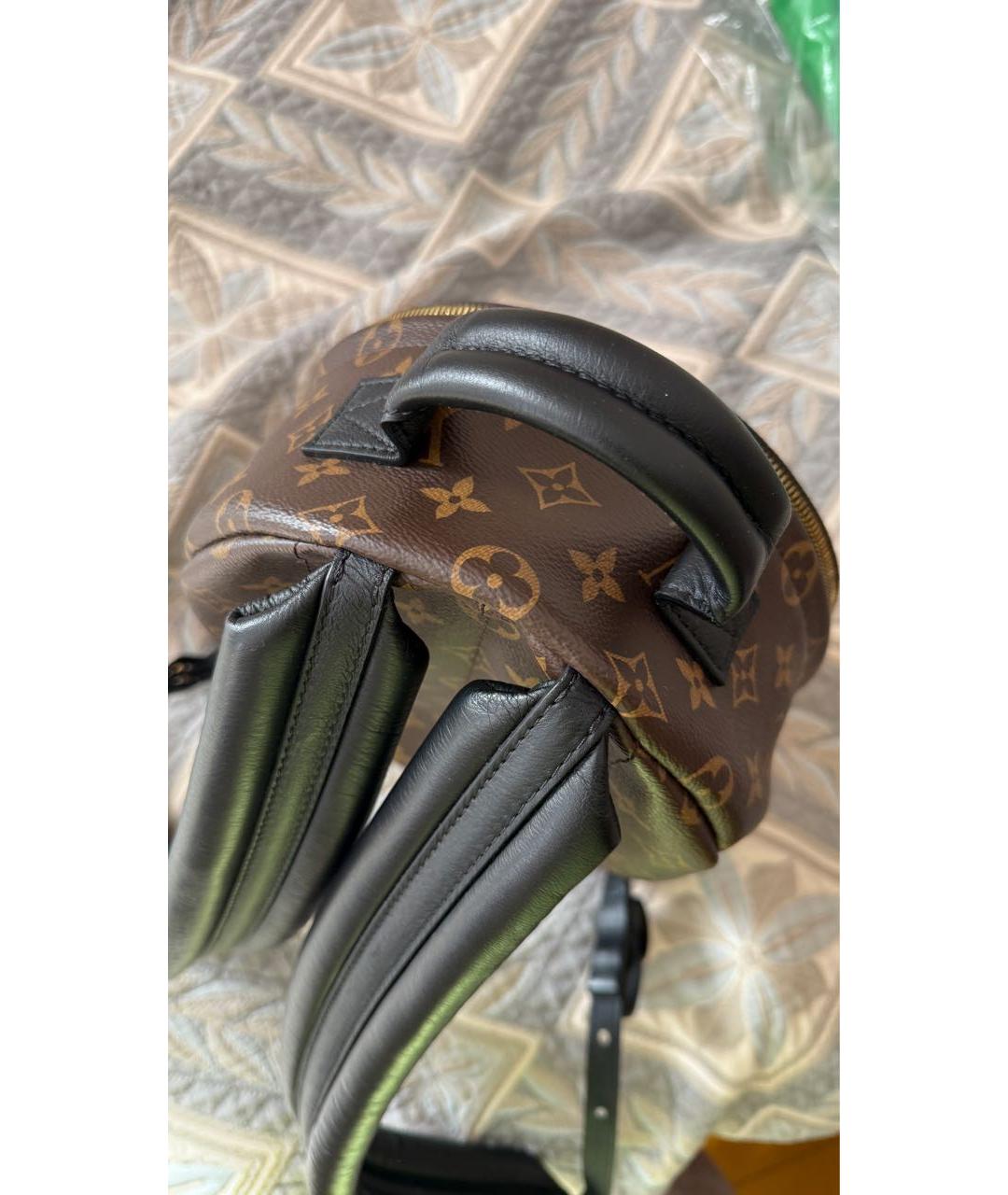 LOUIS VUITTON Коричневый рюкзак, фото 8