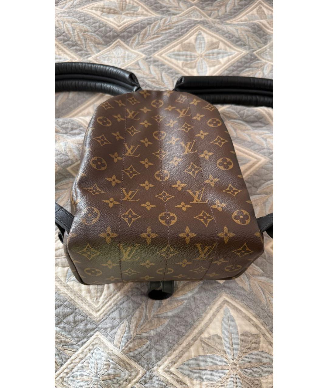 LOUIS VUITTON Коричневый рюкзак, фото 7