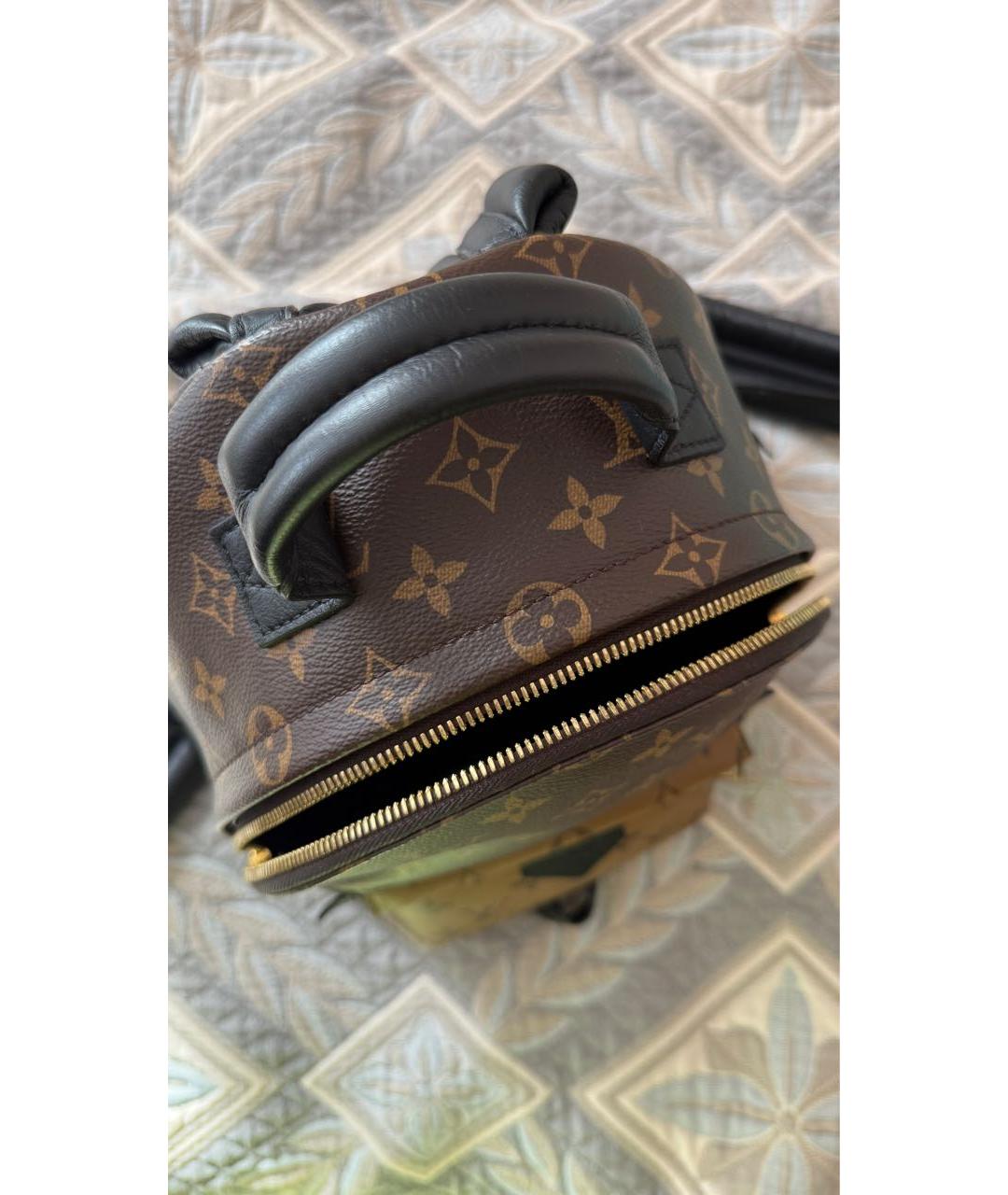 LOUIS VUITTON Коричневый рюкзак, фото 5