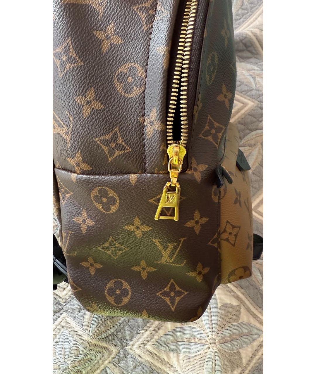 LOUIS VUITTON Коричневый рюкзак, фото 6