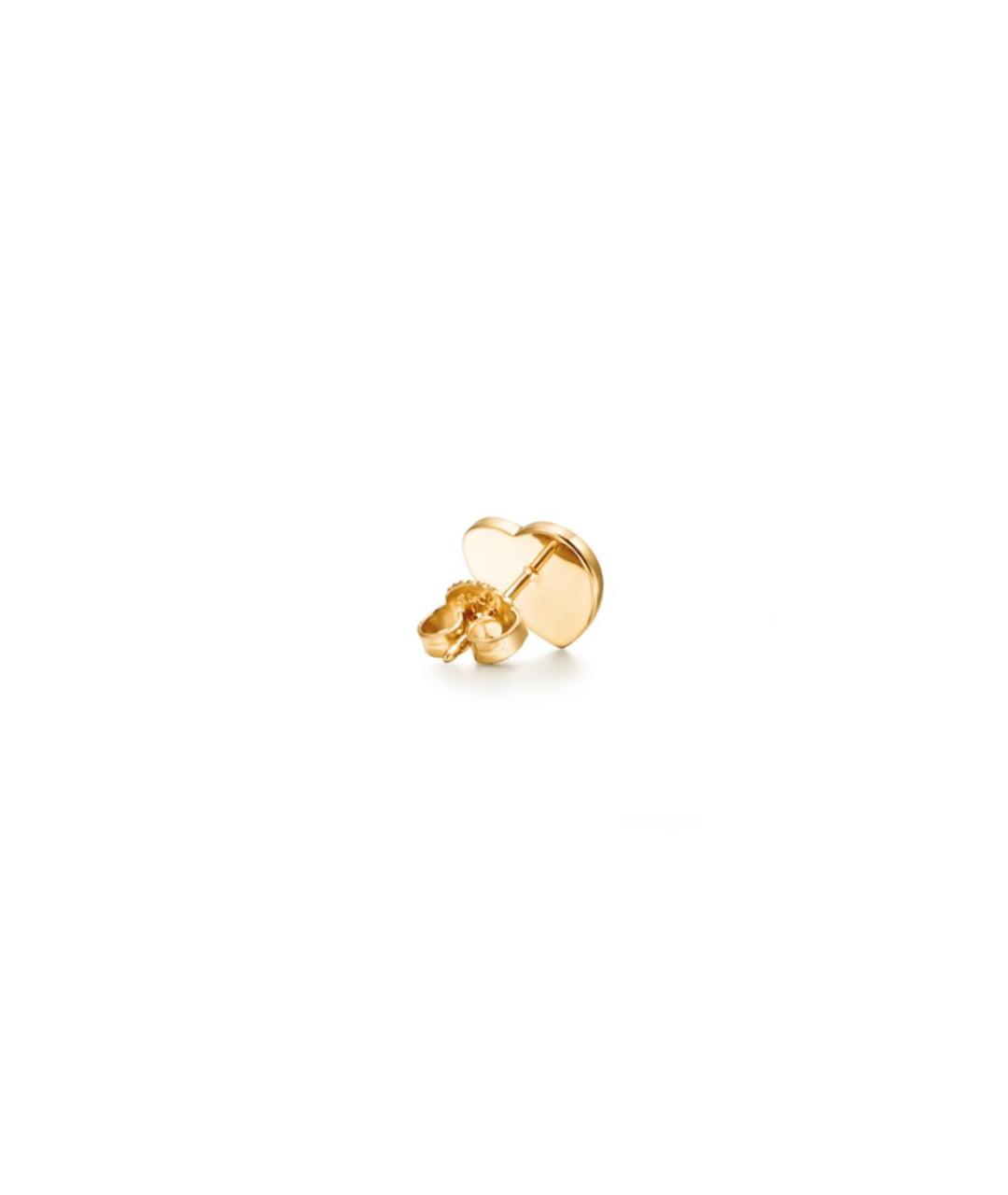 TIFFANY&CO Золотые серьги из желтого золота, фото 3