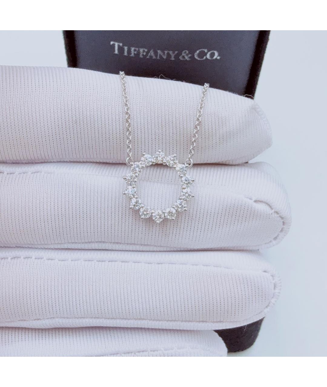 TIFFANY&CO Белое колье из белого золота, фото 2