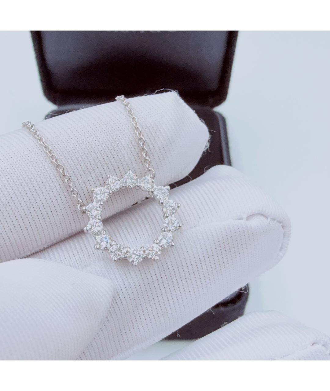 TIFFANY&CO Белое колье из белого золота, фото 3