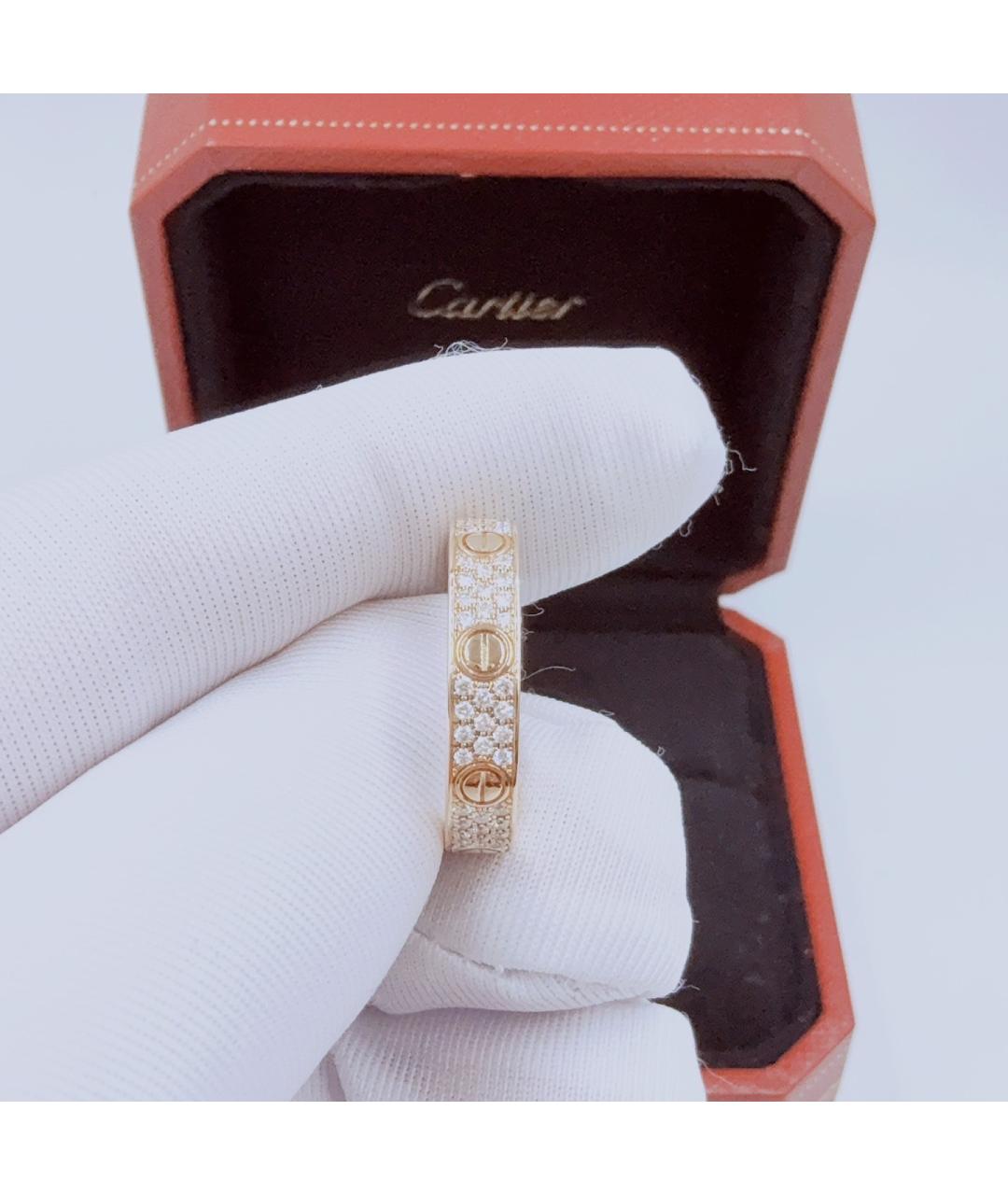 CARTIER Желтое кольцо из желтого золота, фото 2