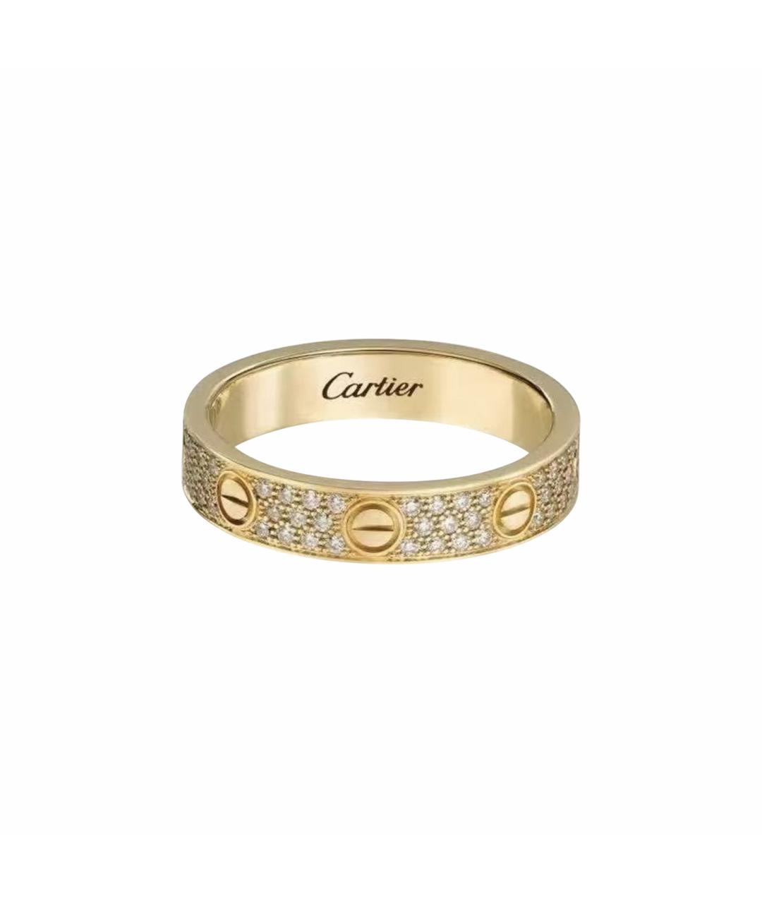 CARTIER Желтое кольцо из желтого золота, фото 1