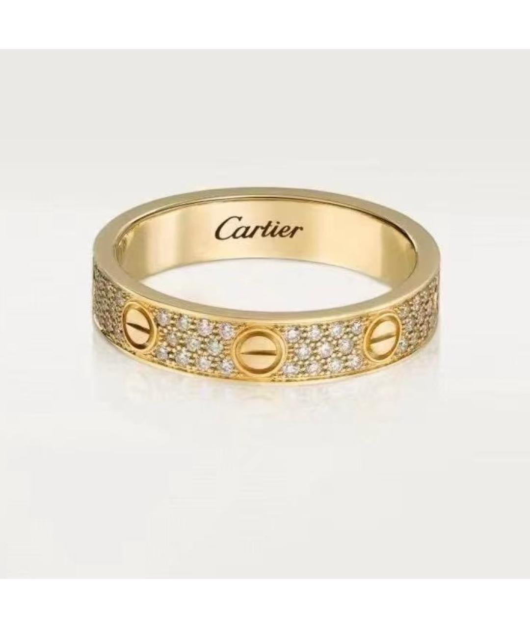 CARTIER Желтое кольцо из желтого золота, фото 7