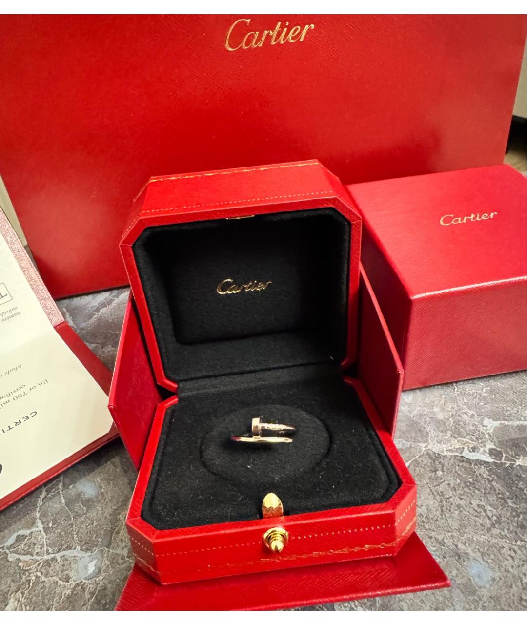 CARTIER Белое кольцо из белого золота, фото 7