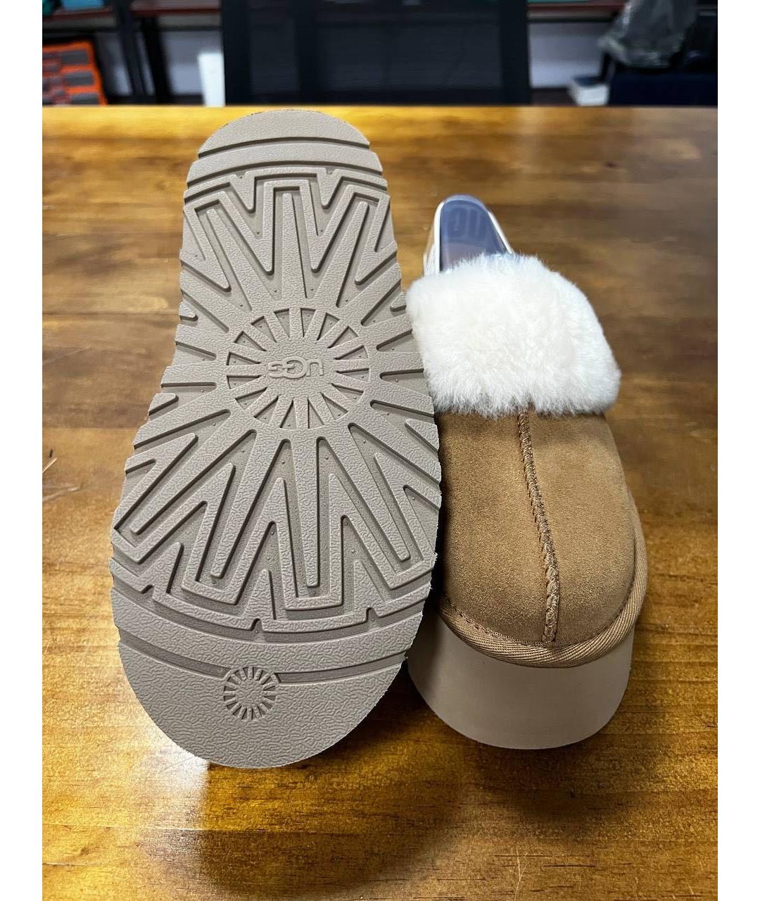 UGG AUSTRALIA Коричневые замшевые мюли, фото 4