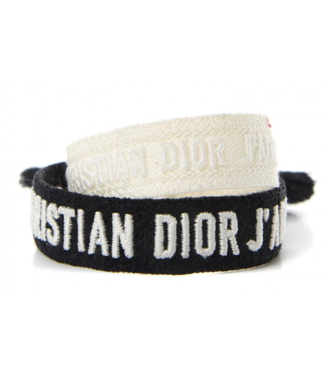 CHRISTIAN DIOR Черный браслет, фото 2