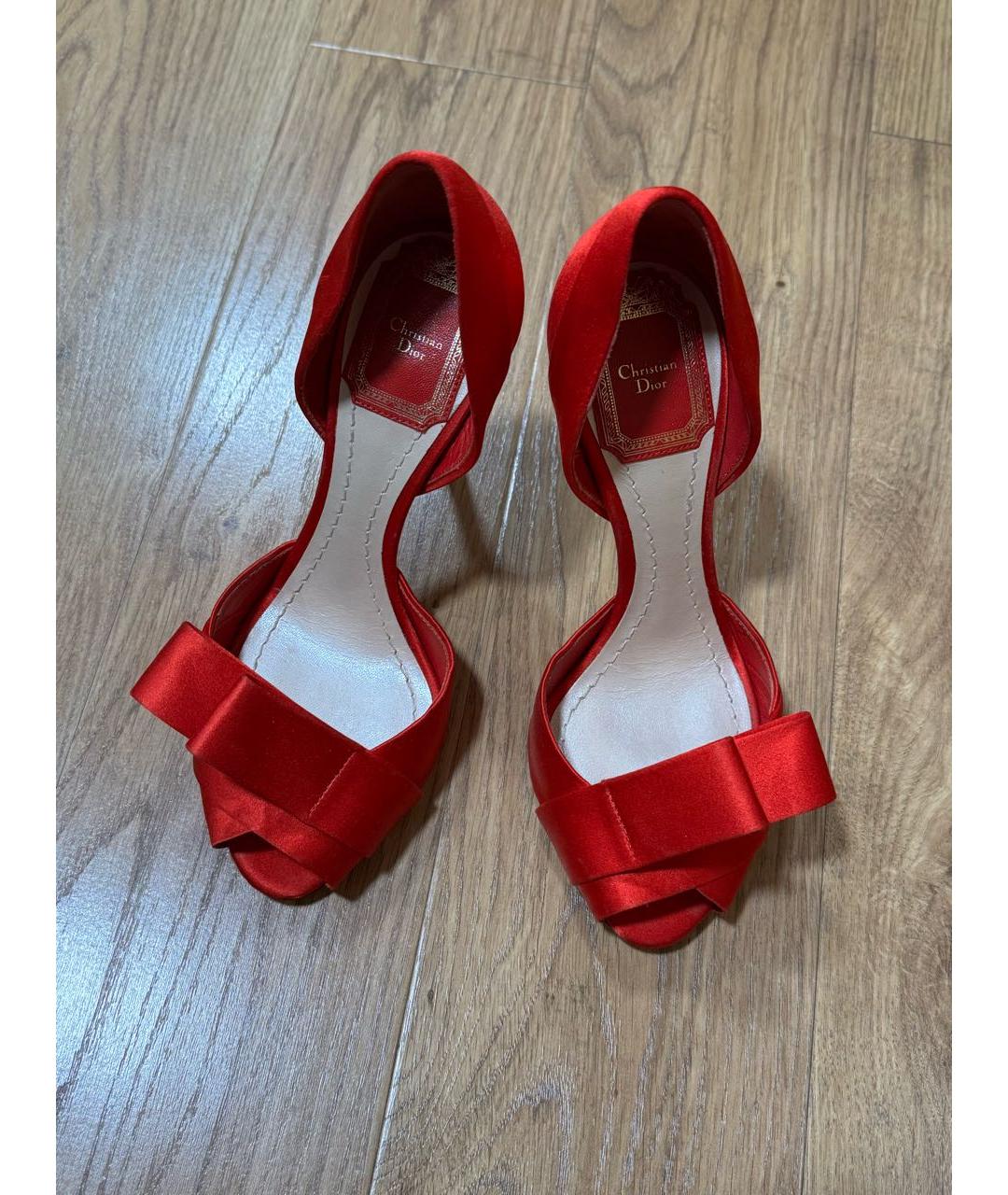 CHRISTIAN DIOR Красные туфли, фото 2