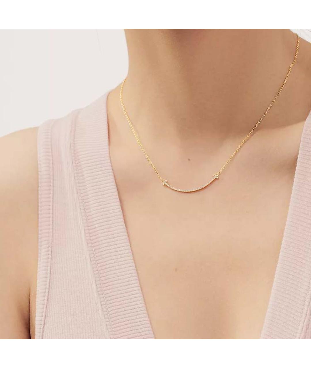 TIFFANY&CO Золотая подвеска из желтого золота, фото 3