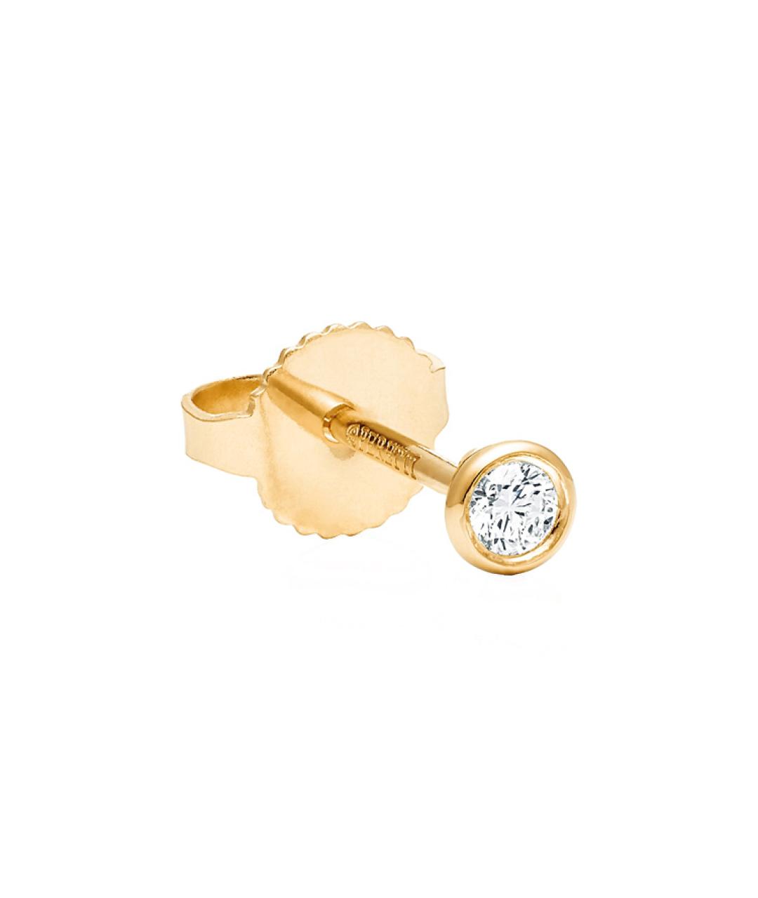 TIFFANY&CO Золотые серьги из желтого золота, фото 2