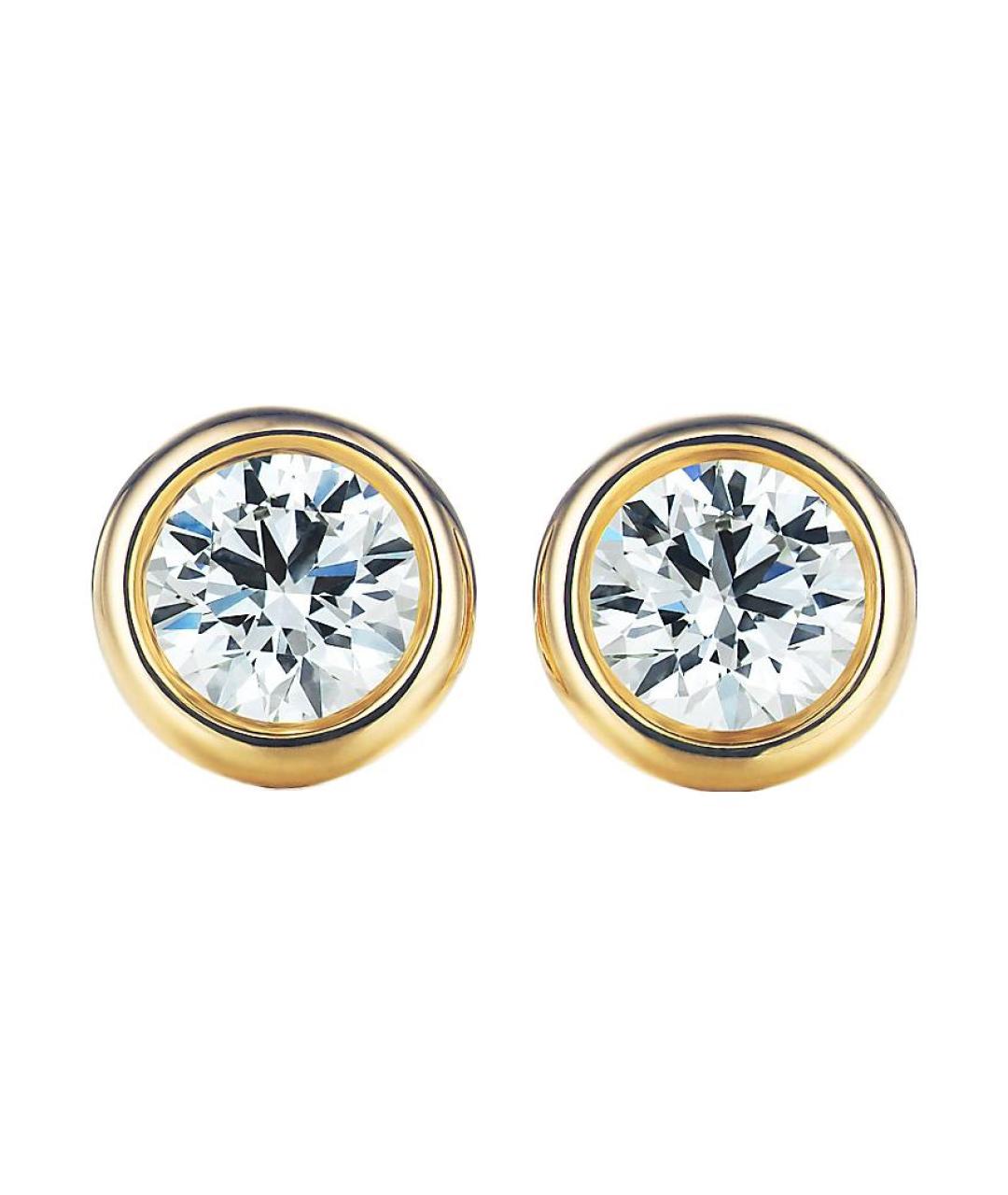 TIFFANY&CO Золотые серьги из желтого золота, фото 1