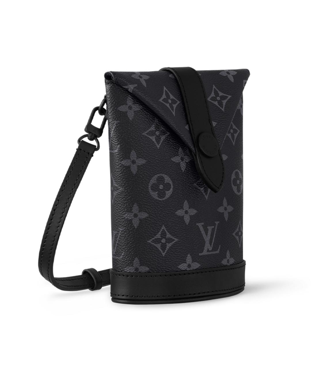 LOUIS VUITTON Черная сумка на плечо, фото 2