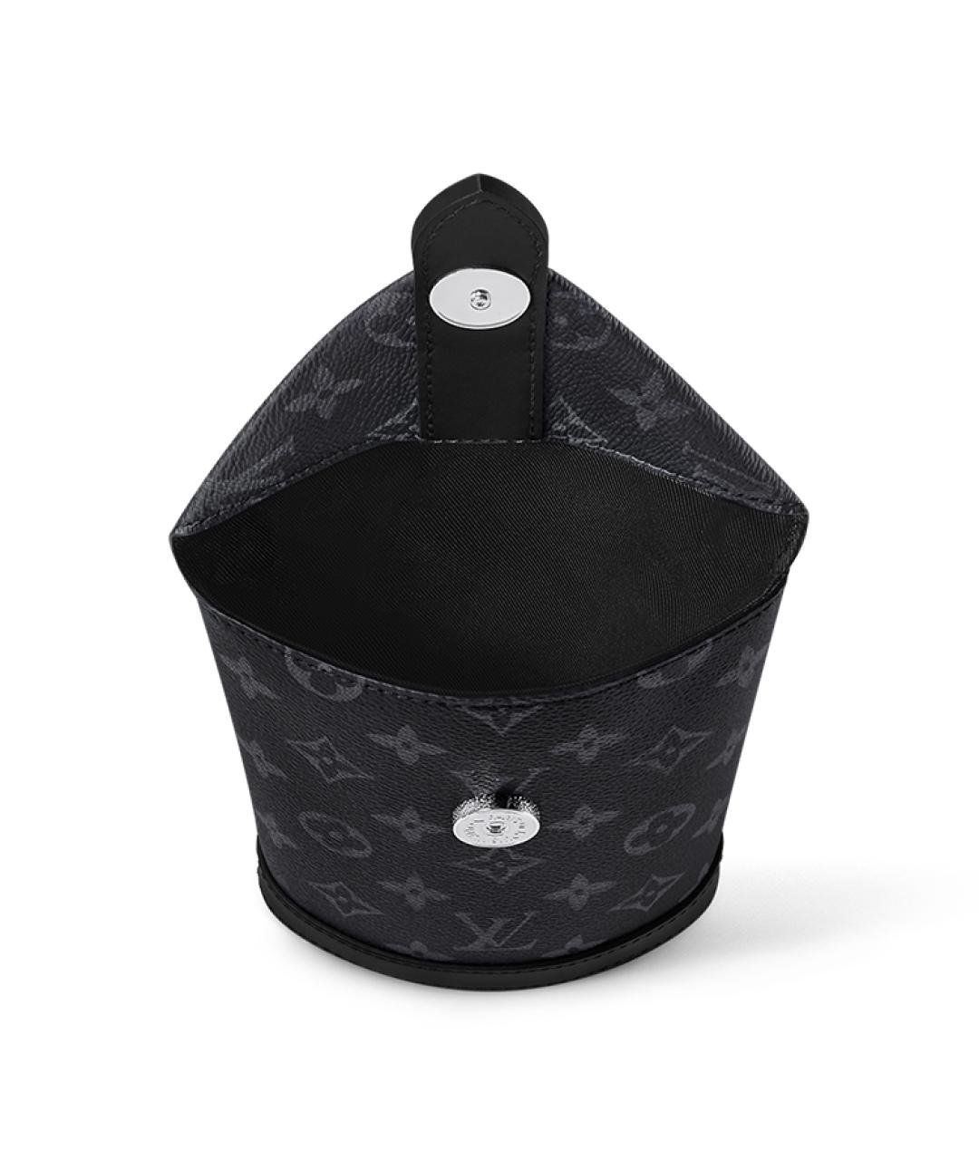 LOUIS VUITTON Черная сумка на плечо, фото 3