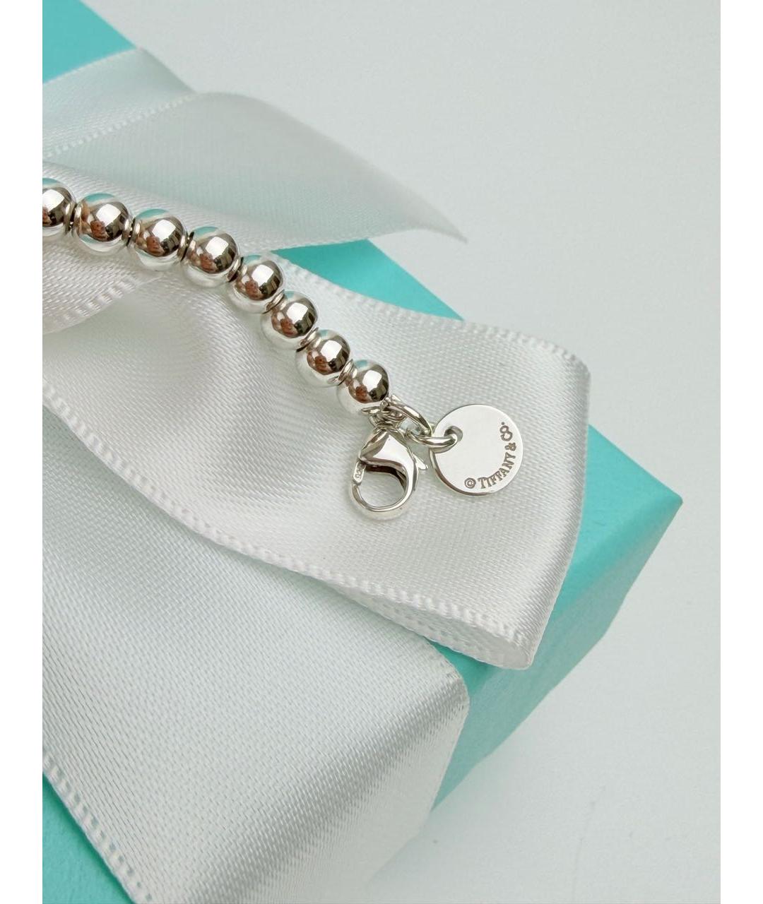 TIFFANY&CO Бирюзовый серебряный браслет, фото 6