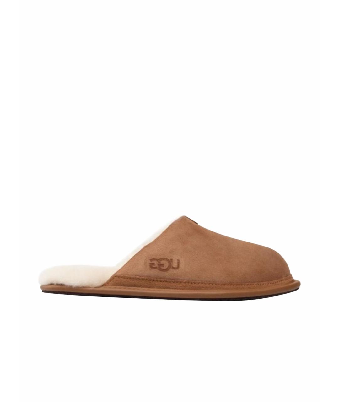 UGG AUSTRALIA Коричневые мюли, фото 1