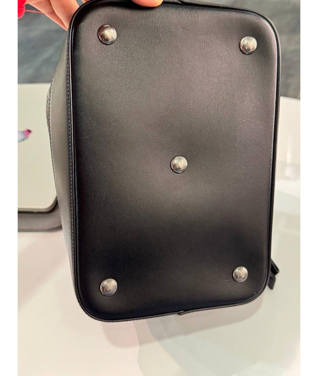 SAINT LAURENT Черная сумка через плечо из лакированной кожи, фото 7