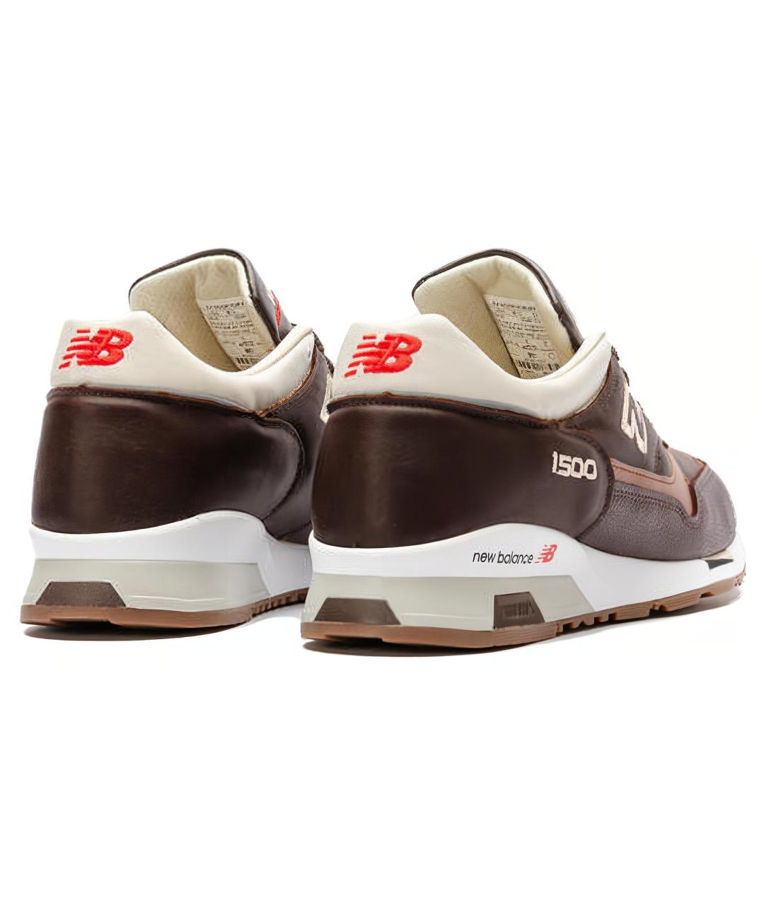 NEW BALANCE Коричневые низкие кроссовки / кеды, фото 5