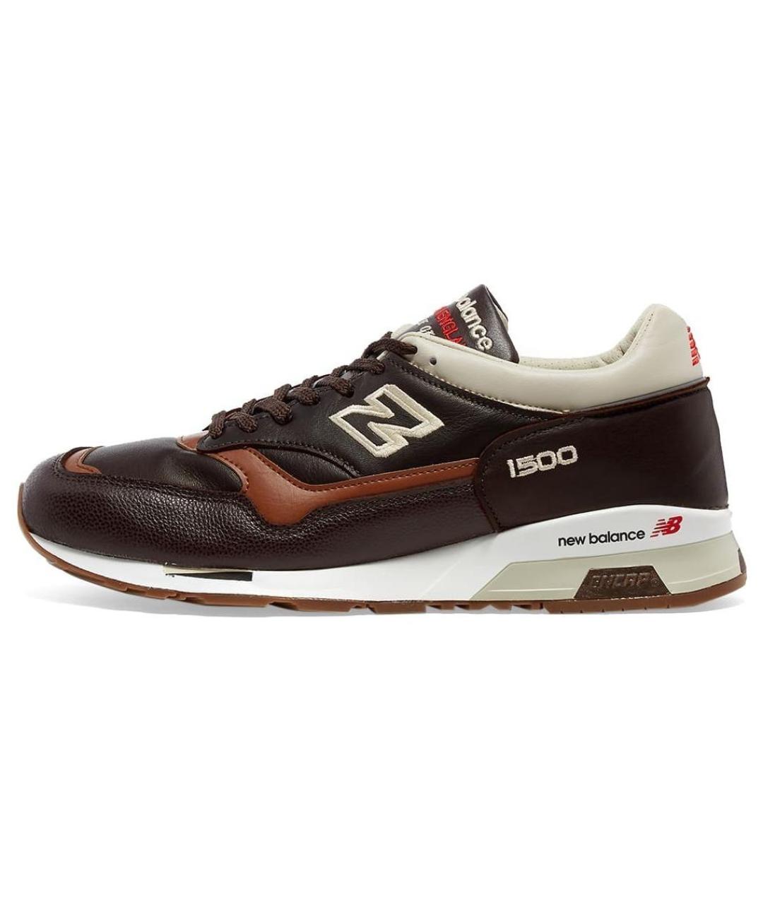 NEW BALANCE Коричневые низкие кроссовки / кеды, фото 2