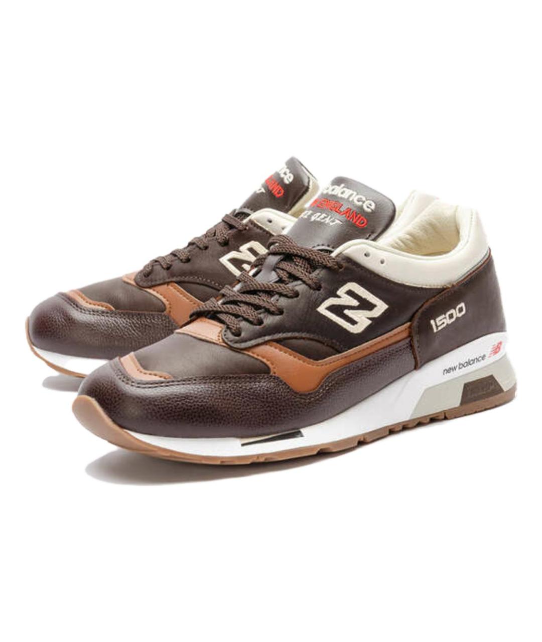 NEW BALANCE Коричневые низкие кроссовки / кеды, фото 3