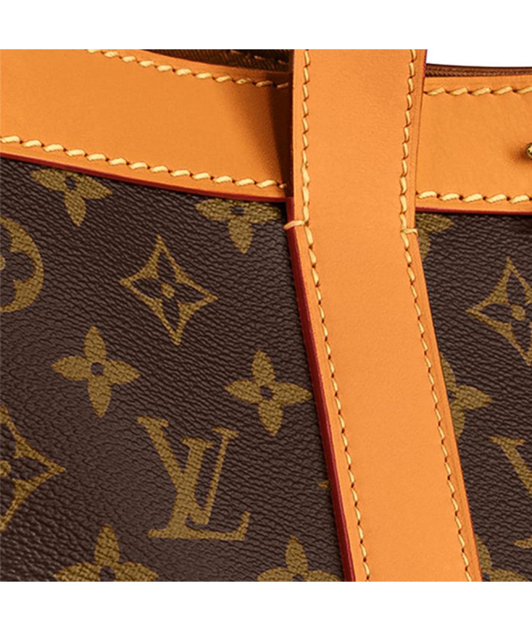 LOUIS VUITTON Коричневая сумка тоут, фото 4