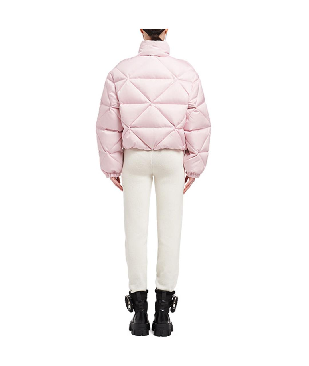 PRADA Розовый пуховик, фото 3