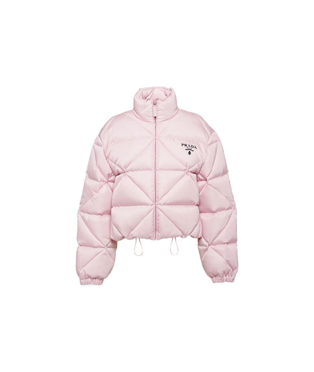 PRADA Розовый пуховик, фото 1