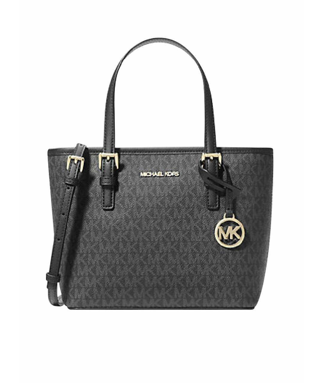 MICHAEL KORS Черная сумка тоут, фото 1