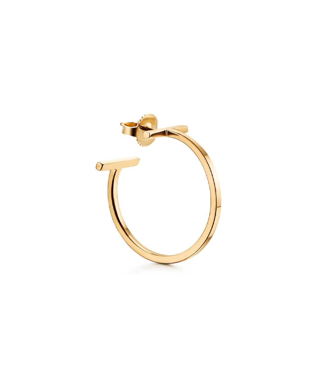 TIFFANY&CO Золотые серьги из желтого золота, фото 3