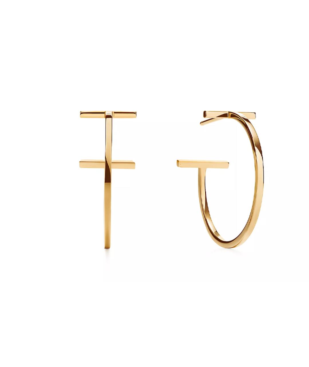 TIFFANY&CO Золотые серьги из желтого золота, фото 1
