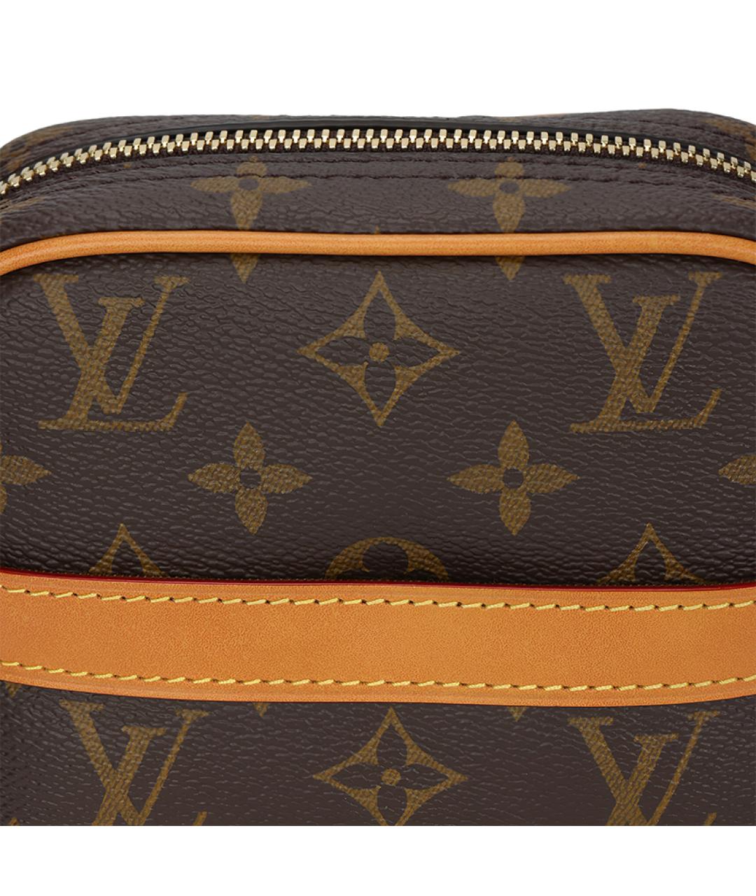 LOUIS VUITTON Коричневая сумка на плечо, фото 5