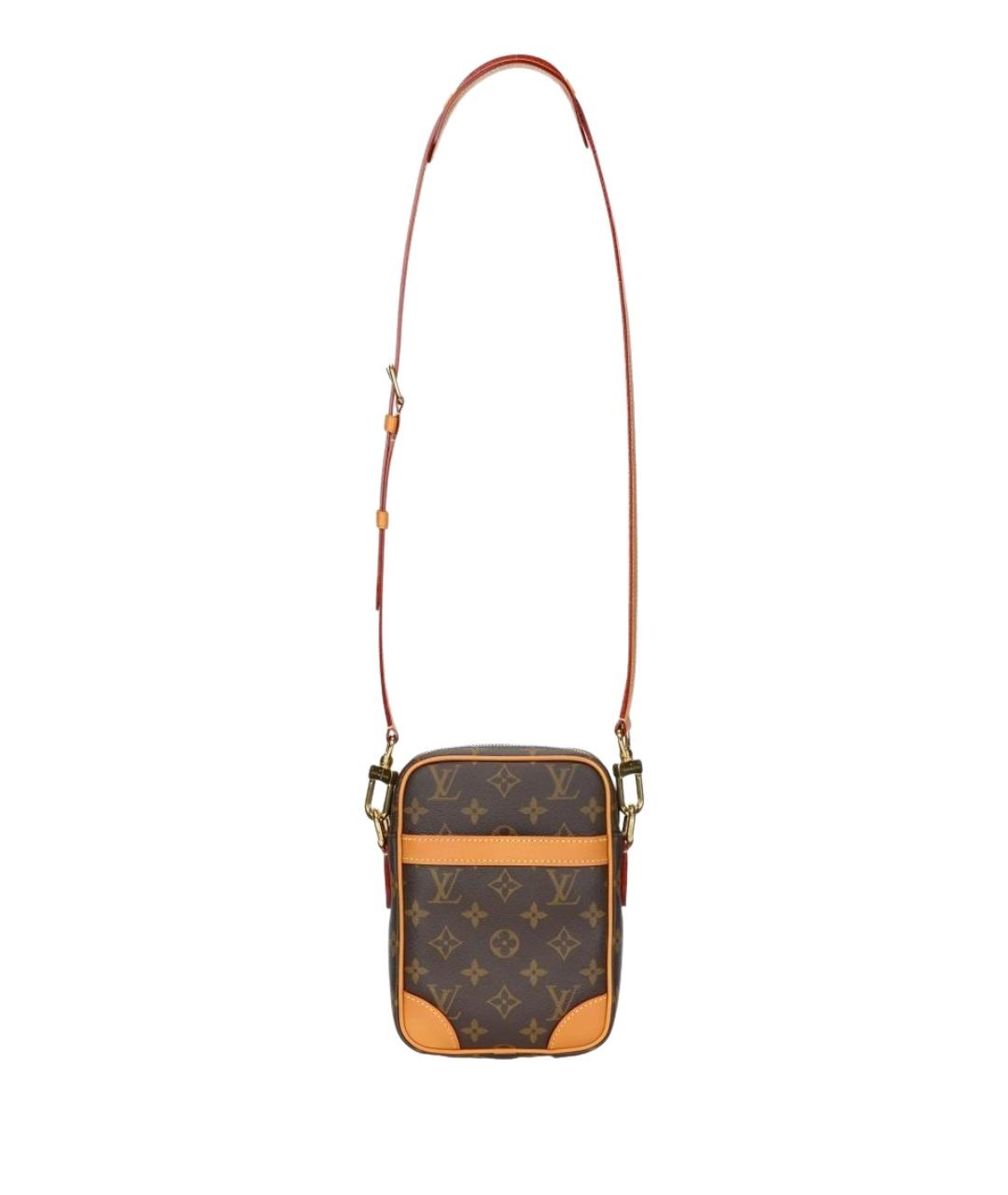 LOUIS VUITTON Коричневая сумка на плечо, фото 1