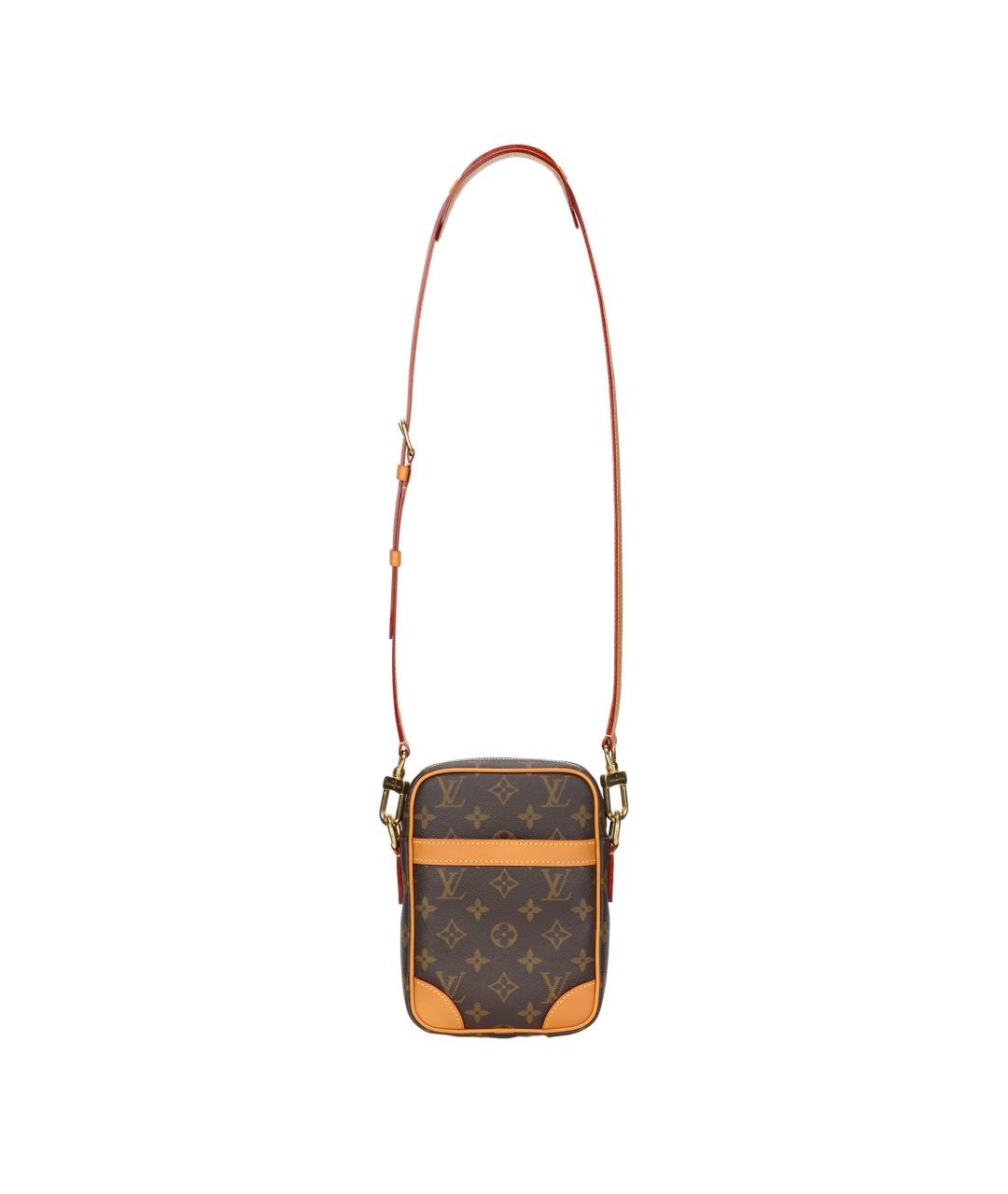 LOUIS VUITTON Коричневая сумка на плечо, фото 6