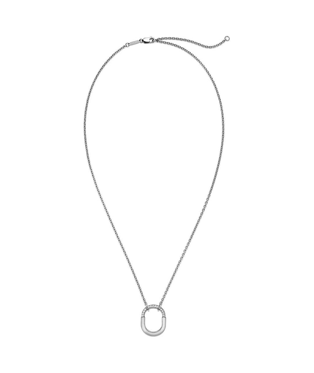 TIFFANY&CO Серебряная подвеска из белого золота, фото 3