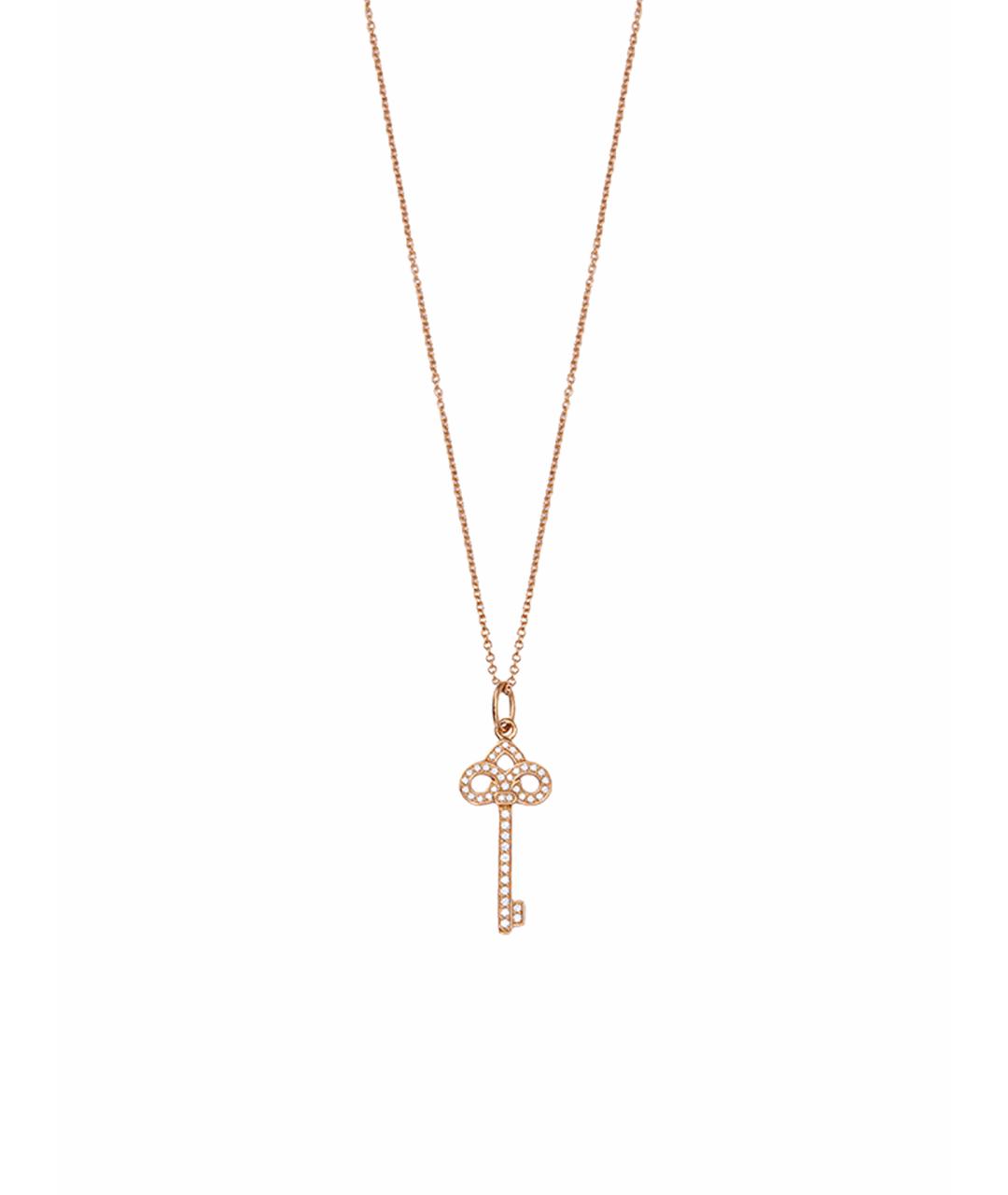 TIFFANY&CO Золотая подвеска из розового золота, фото 1