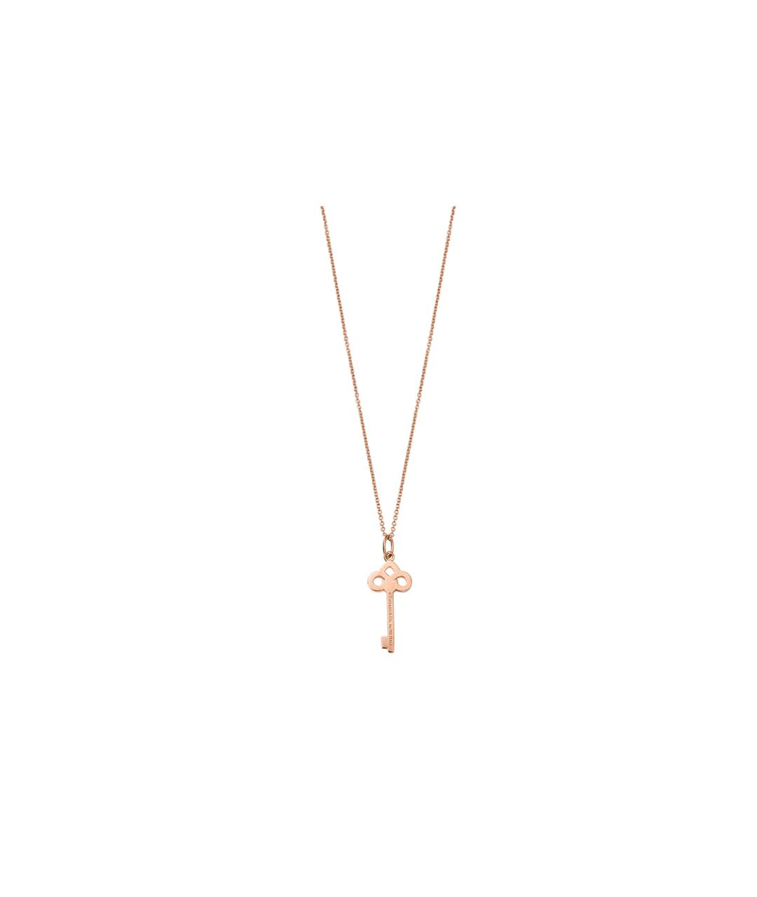 TIFFANY&CO Золотая подвеска из розового золота, фото 2