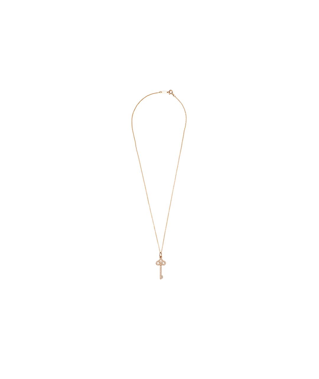 TIFFANY&CO Золотая подвеска из розового золота, фото 3