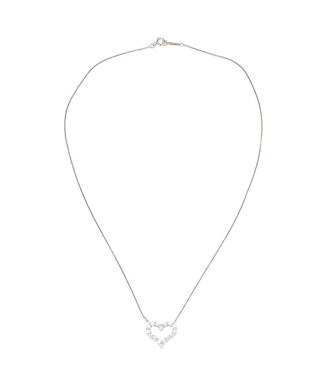 TIFFANY&CO Серебряная платиновая подвеска, фото 2