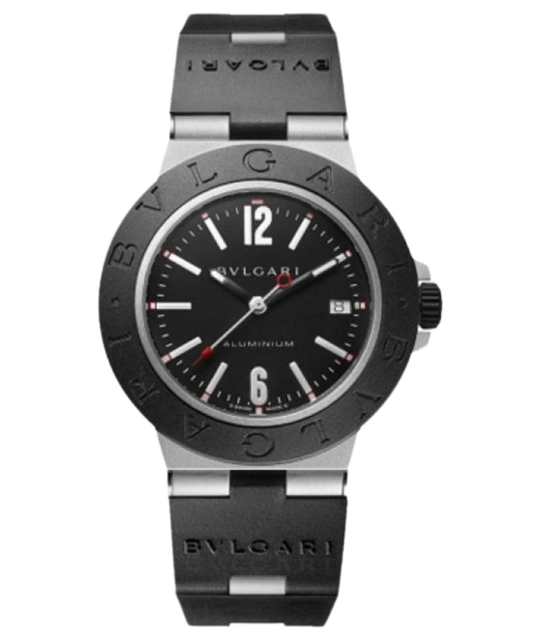 BVLGARI Черные часы, фото 1