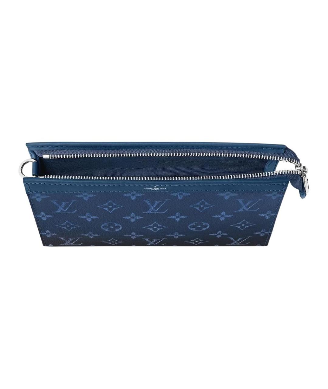 LOUIS VUITTON Темно-синяя сумка на плечо, фото 2