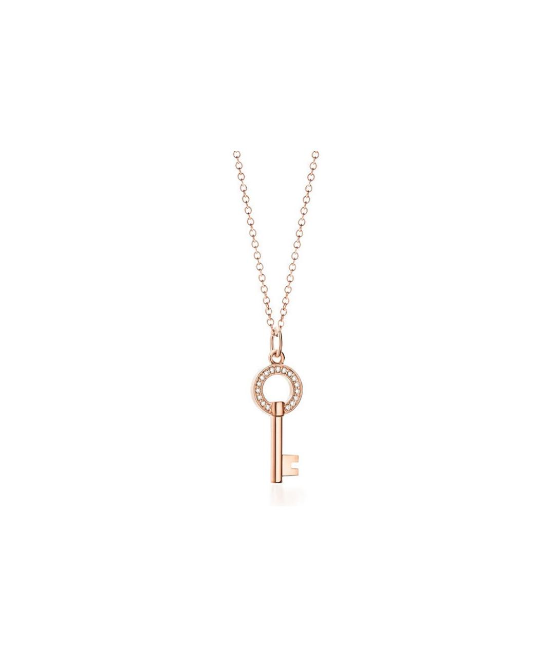TIFFANY&CO Золотая подвеска из розового золота, фото 2