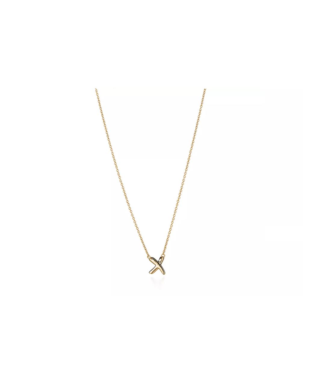 TIFFANY&CO Золотая подвеска из желтого золота, фото 2