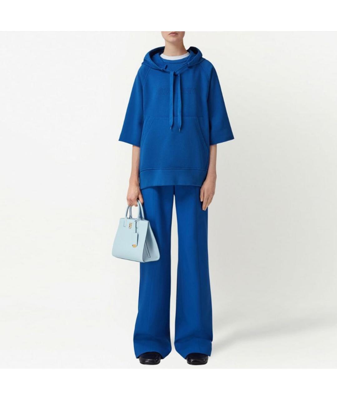 BURBERRY Синяя куртка, фото 2