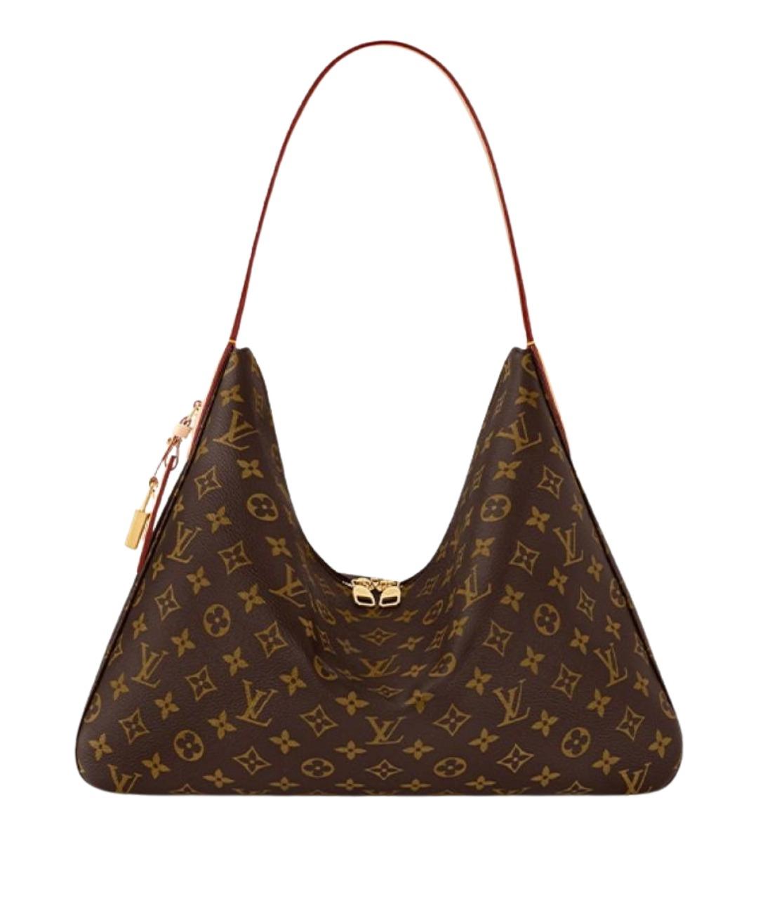 LOUIS VUITTON Коричневая сумка через плечо, фото 1