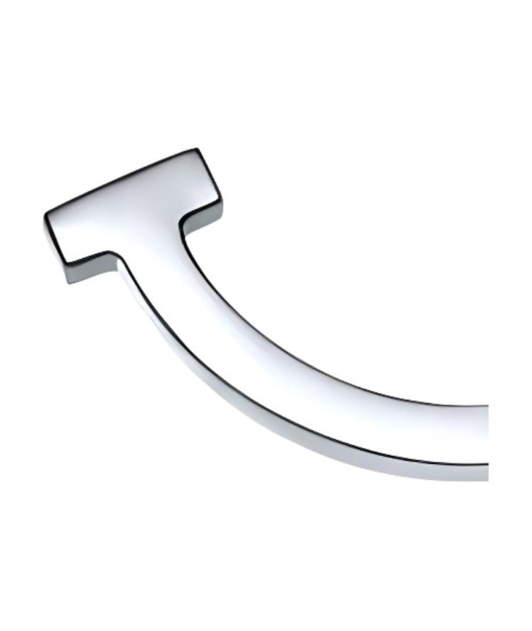 TIFFANY&CO Серебряные серьги из белого золота, фото 2